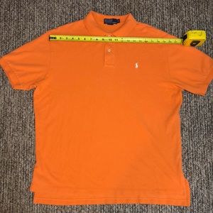 Polo by Ralph Lauren orange polo size XL great con